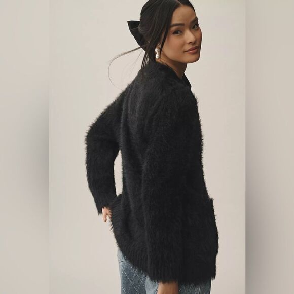 Anthropologie Endless Rose V-Neck Deco Cardigan Sweater Endless Rose Size S Used - Picture 4 of 4